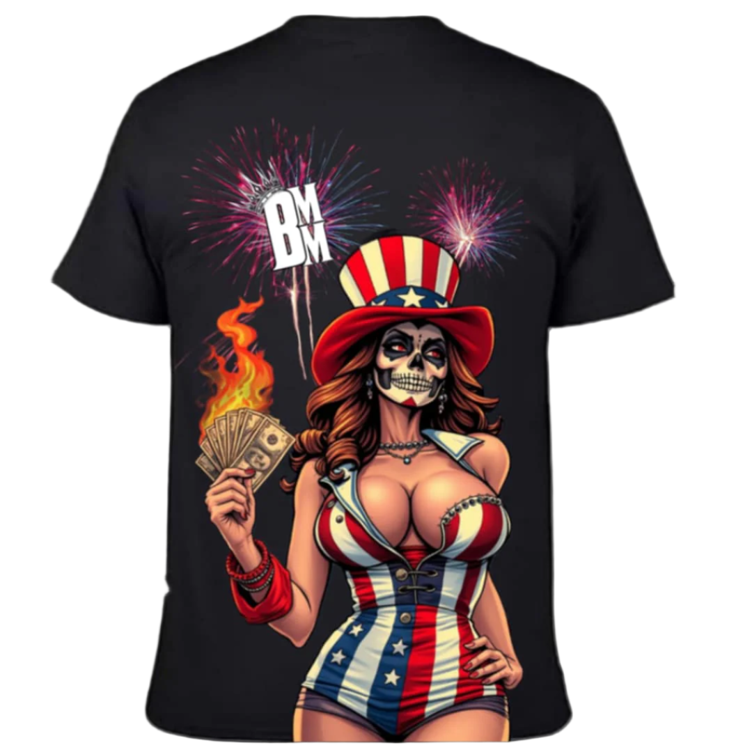 Stars, Stripes, & Pinups Tee