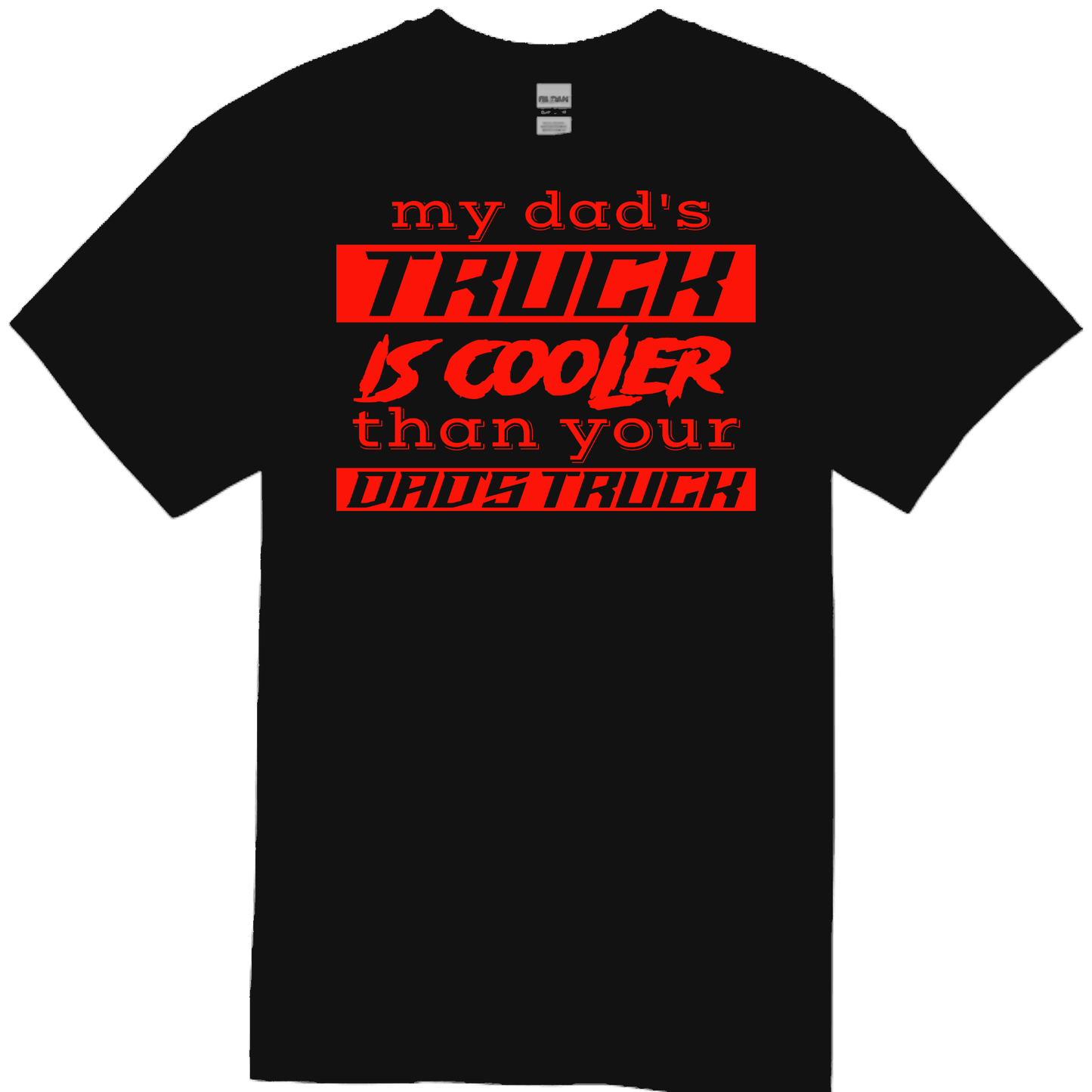 DAD'S TRUCK Black TODDLER/YOUTH Tee