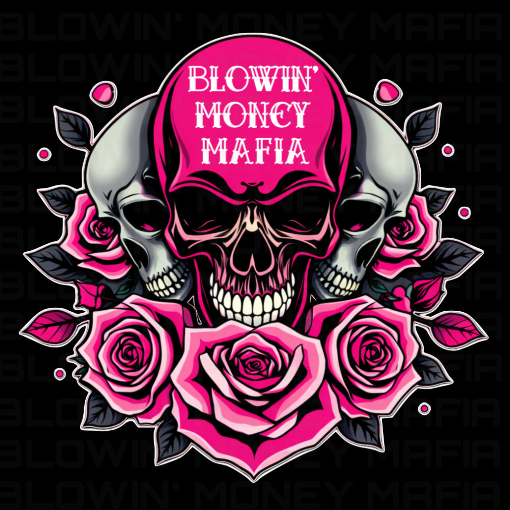 Roses & Skulls - Tee, Hoodie, Long Sleeve