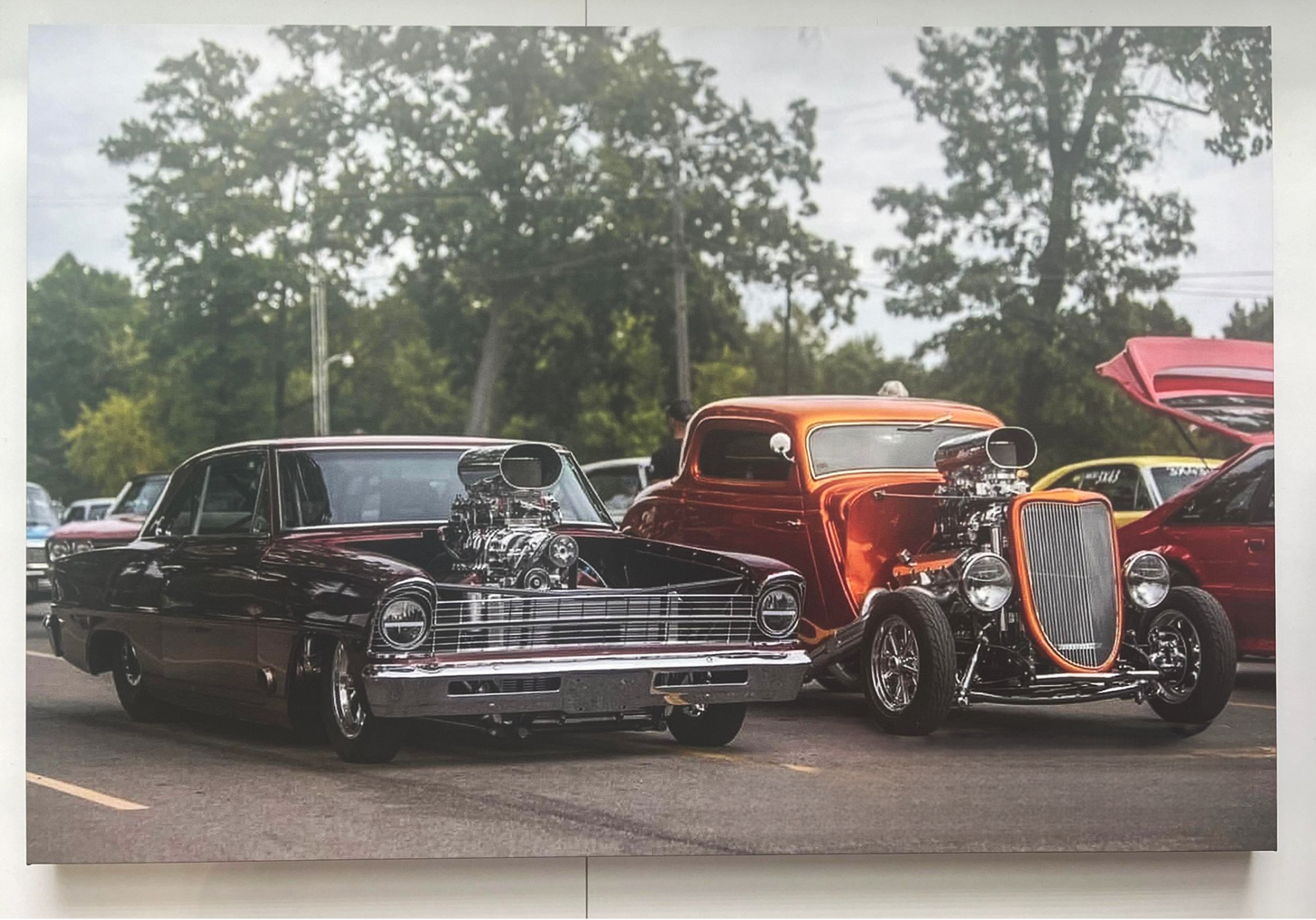 Dragway Canvas Print