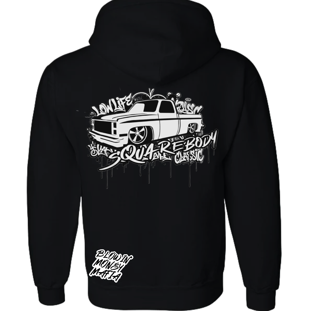 Low Life Graffiti B&W - Tee, Hoodie, Long Sleeve