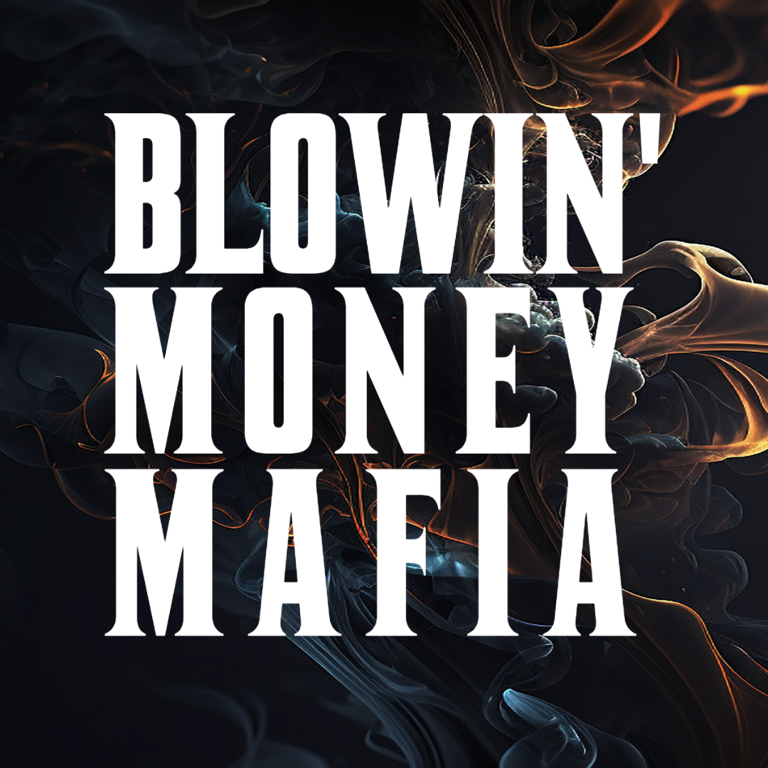Blowin' Money Mafia Decal 7"x7"