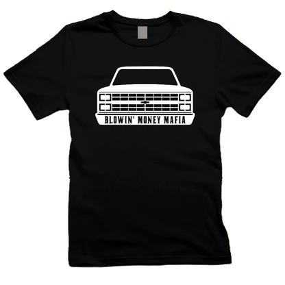 c10 Square Body Logo Tee - Black