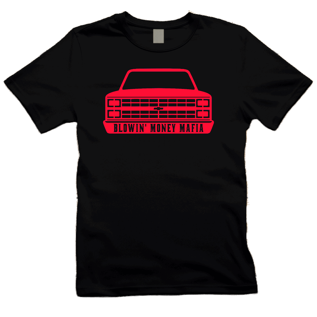 YOUTH- c10 Square Body Logo Tee - Black