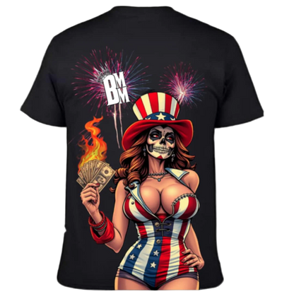 Stars, Stripes, & Pinups Tee