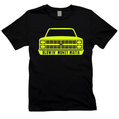YOUTH- c10 Square Body Logo Tee - Black