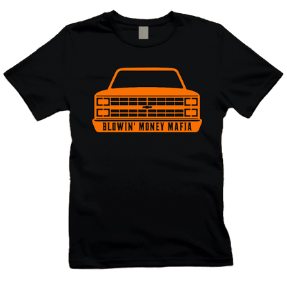 YOUTH- c10 Square Body Logo Tee - Black