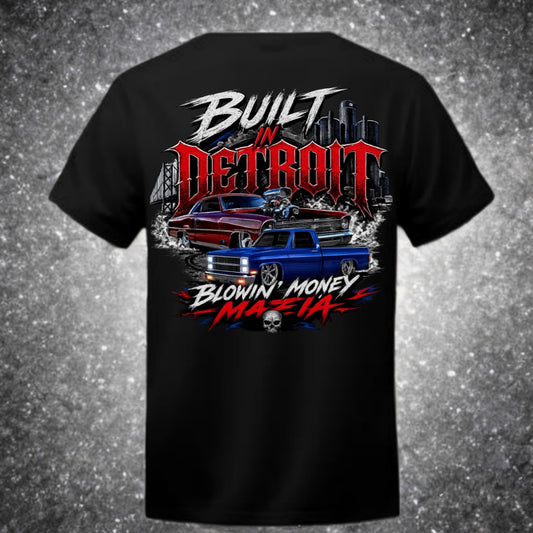 Built in Detroit - Tee, Hoodie, Long Sleeve