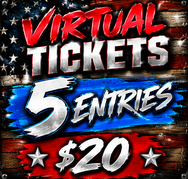 5 Entries - Virtual Ticket