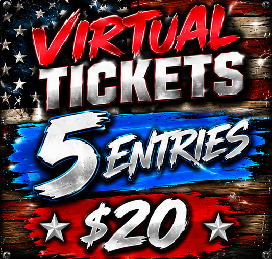 5 Entries - Virtual Ticket