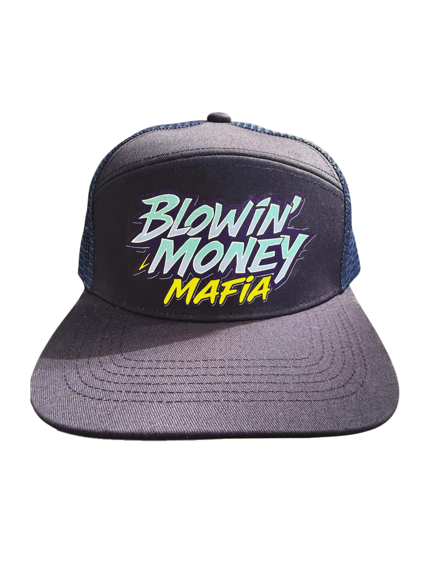 Retro Navy Snapback