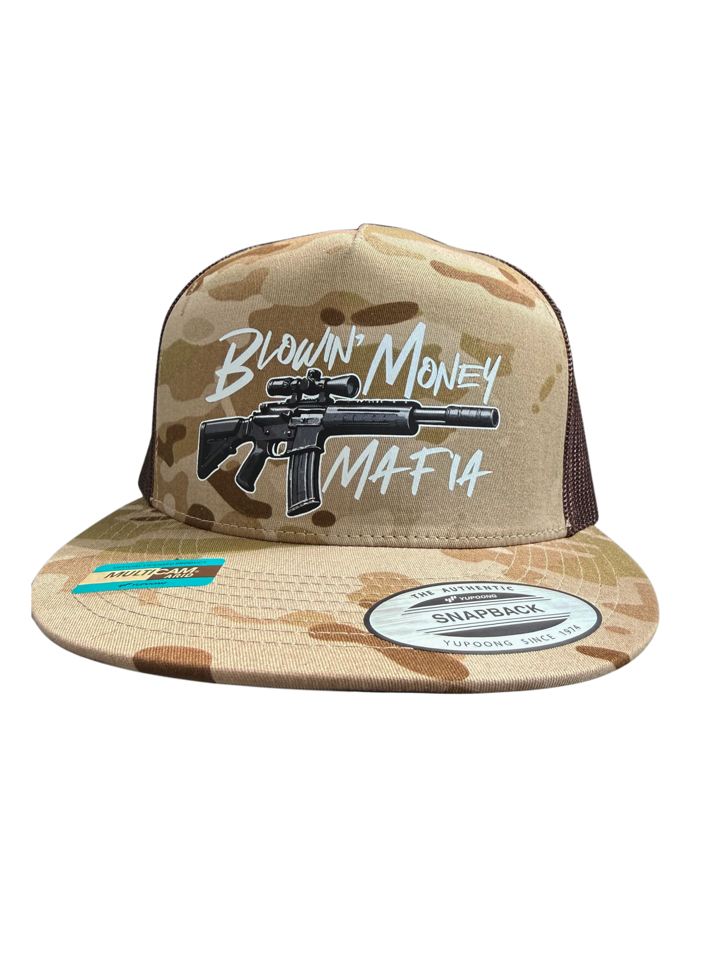 Arid Brown Camo AR Snapback