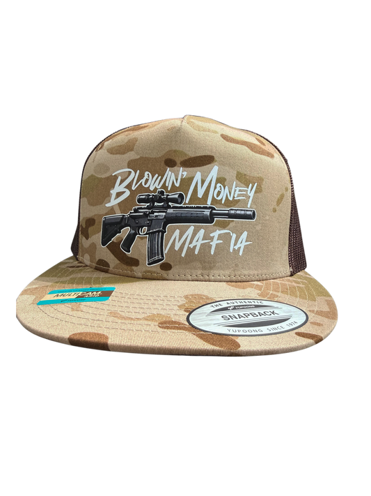 Arid Brown Camo AR Snapback