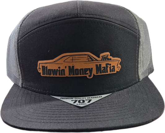 Car Logo Leather Patch SnapBack