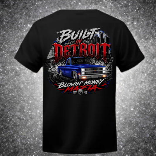 Built in Detroit C10 - Tee, Hoodie, Long Sleeve