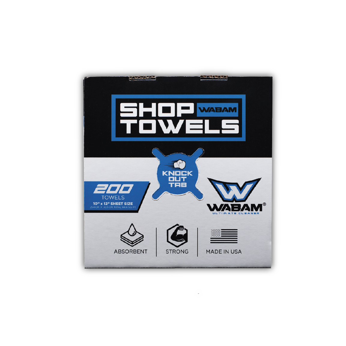 200CT SHOP TOWELS (8 BOXES)