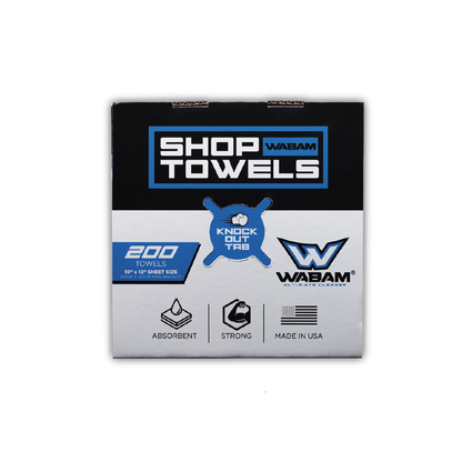 200CT SHOP TOWELS (8 BOXES)