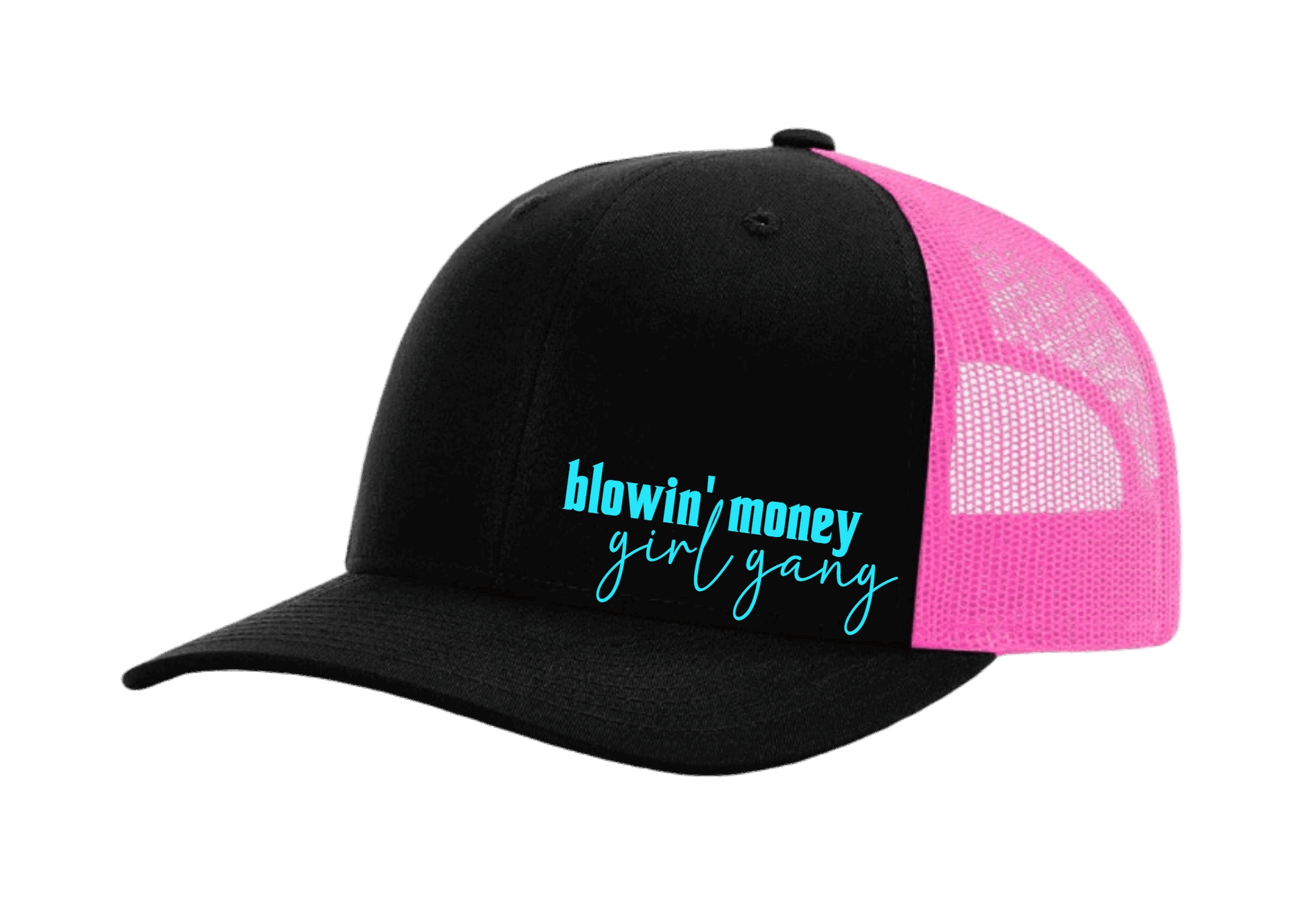 Girl Gang Snapback Black/PinkMesh