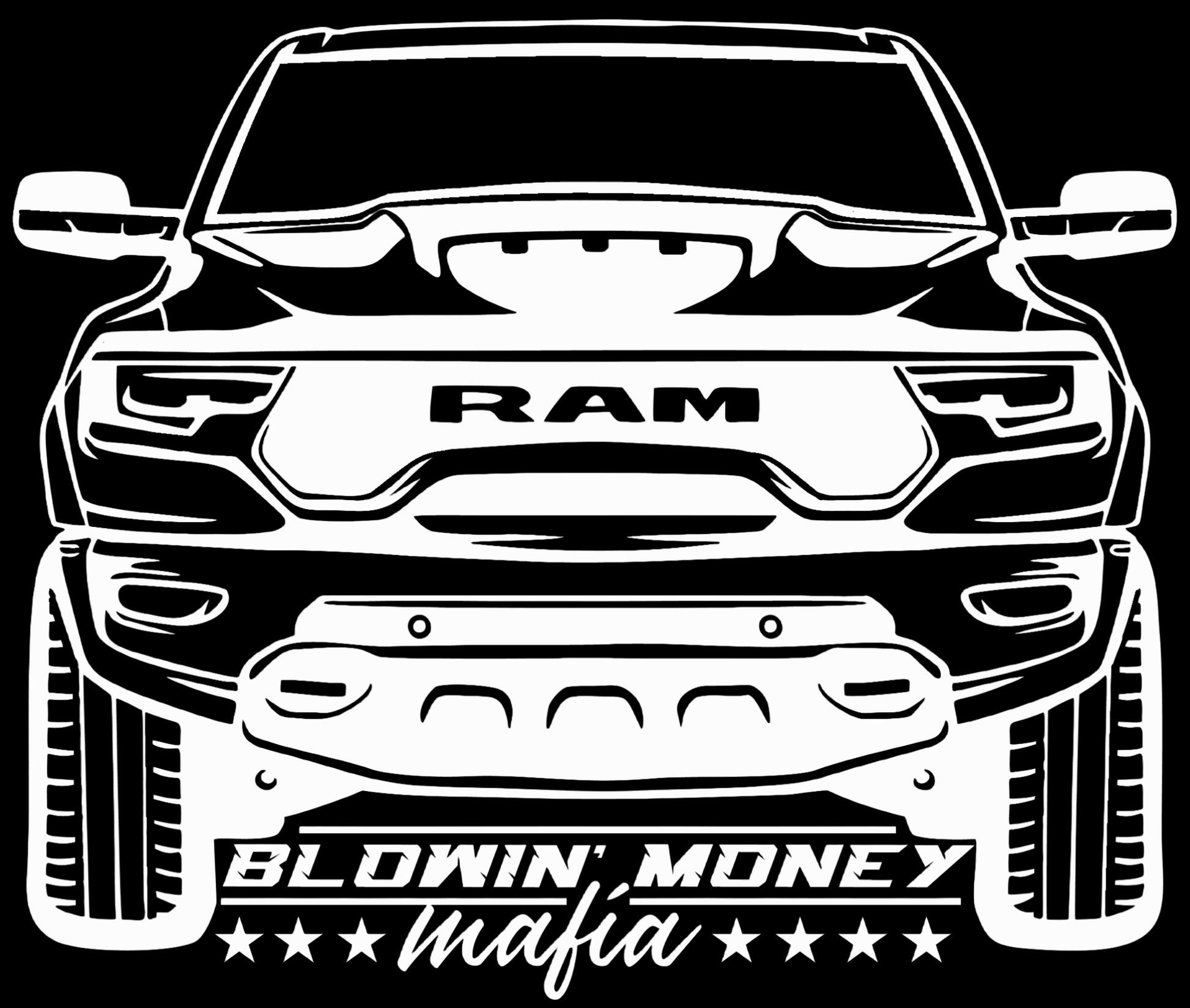 Dodge Ram TRX Black Tee