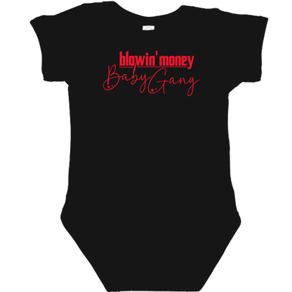 OG Baby Gang Black Onesie