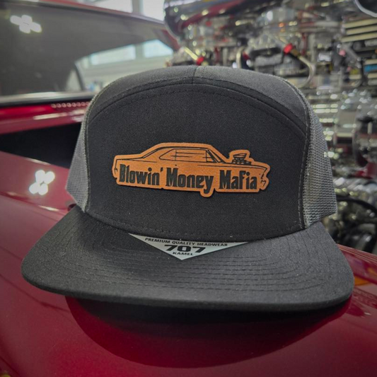 Premium Quality 707 Kamel 7 Panel Leather Patch Trucker