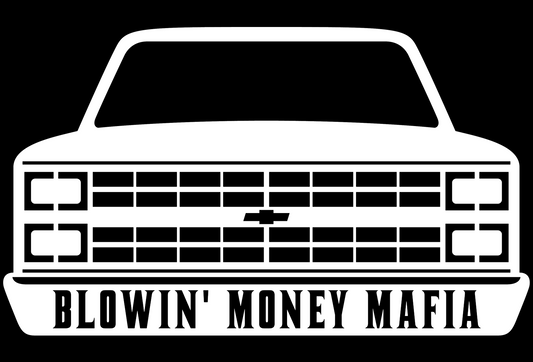 Square Body Cut Out Logo Decal