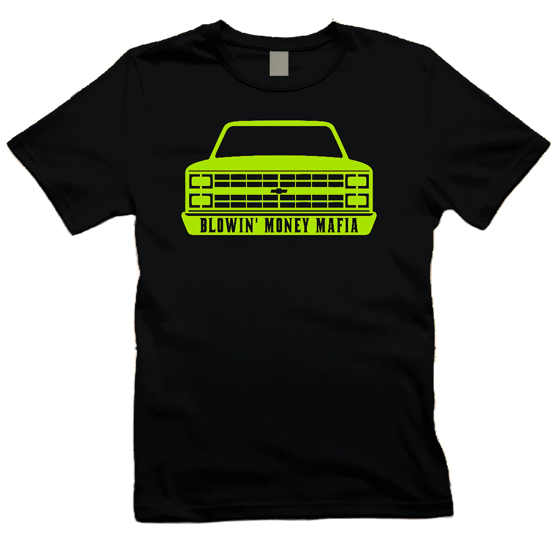 C10 Square Body Logo on Black Tee