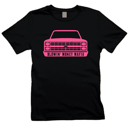 C10 Square Body Logo on Black Tee