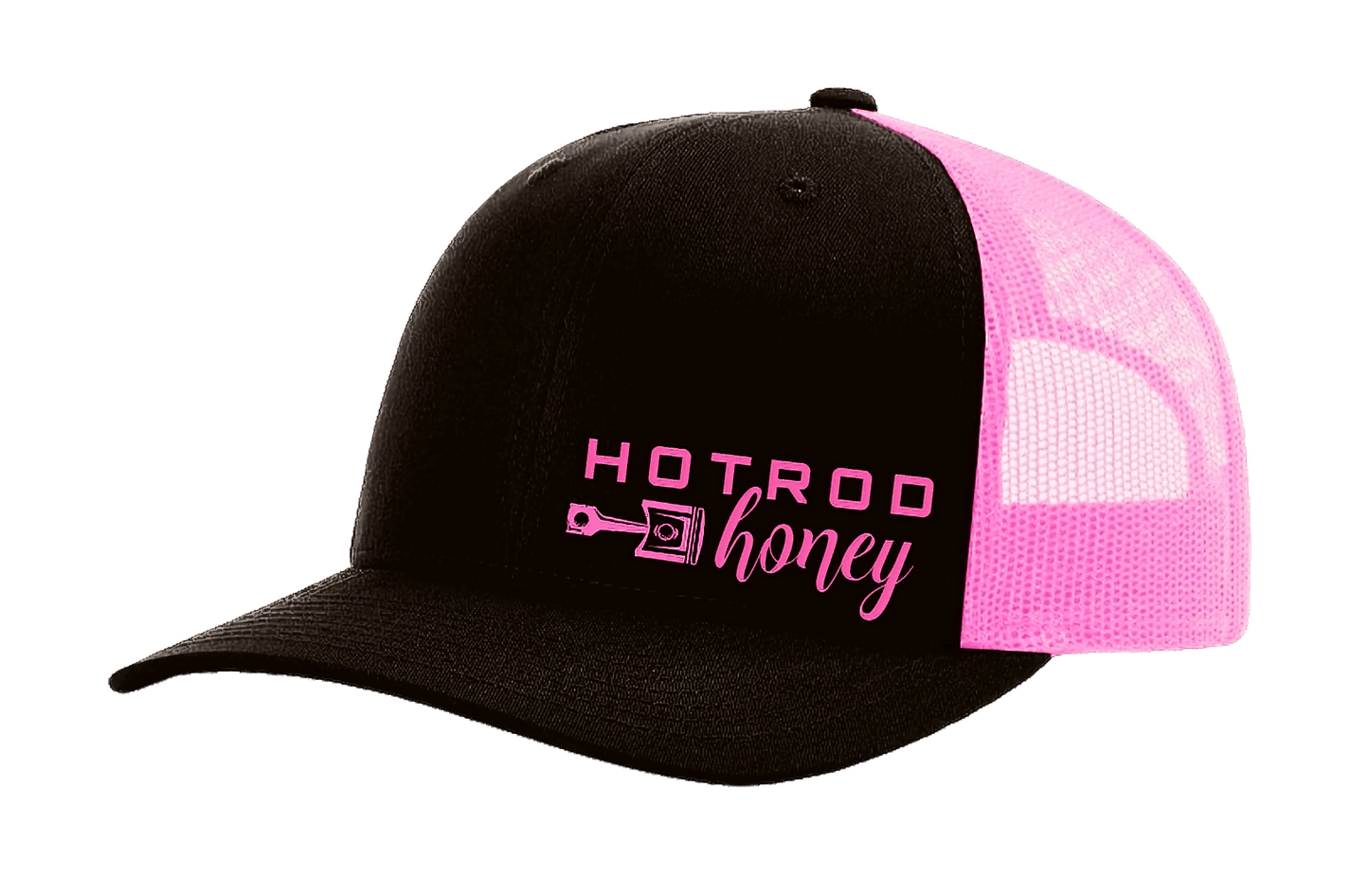 Hot Rod Honey Snapback Black/PinkMesh