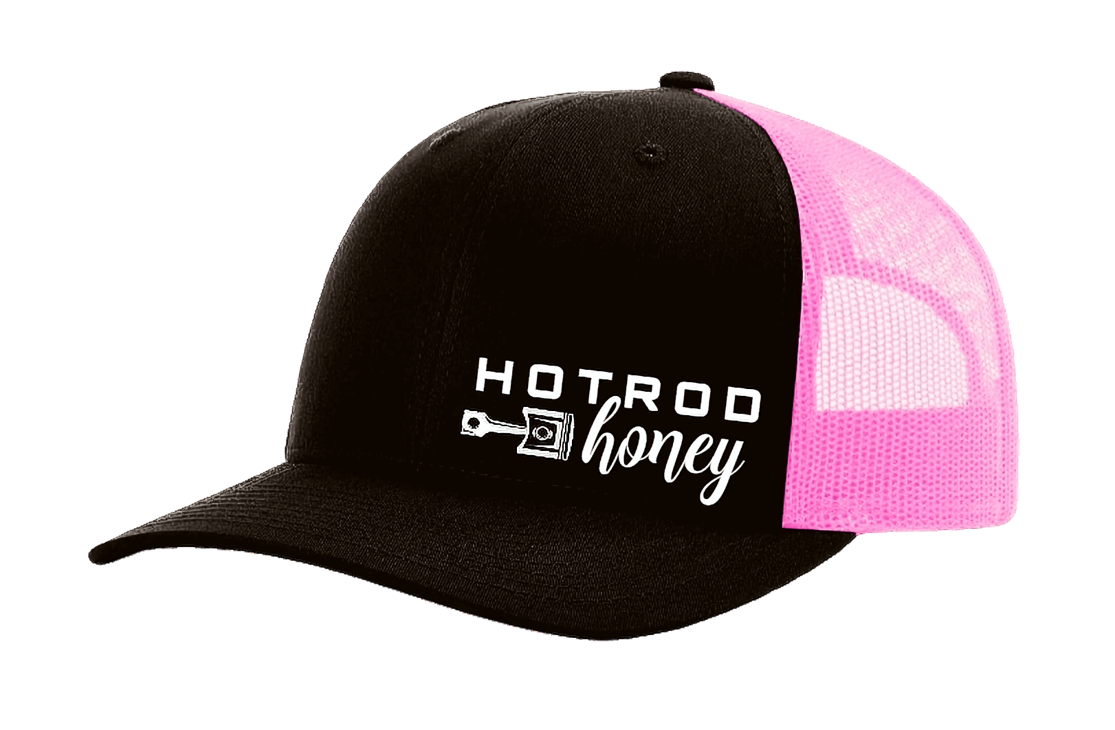 Hot Rod Honey Snapback Black/PinkMesh