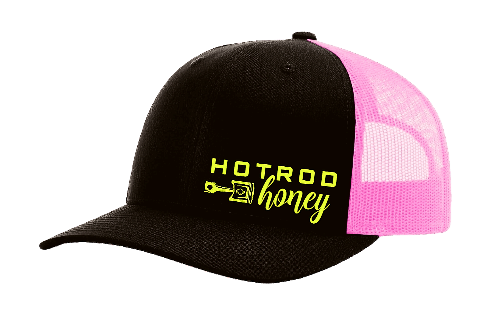 Hot Rod Honey Snapback Black/PinkMesh