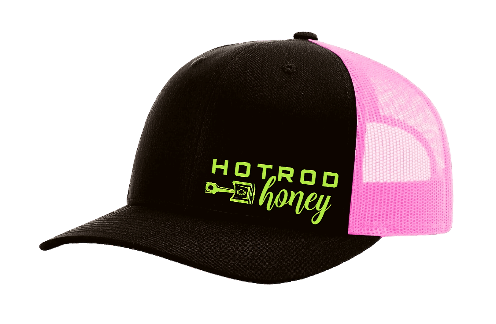 Hot Rod Honey Snapback Black/PinkMesh