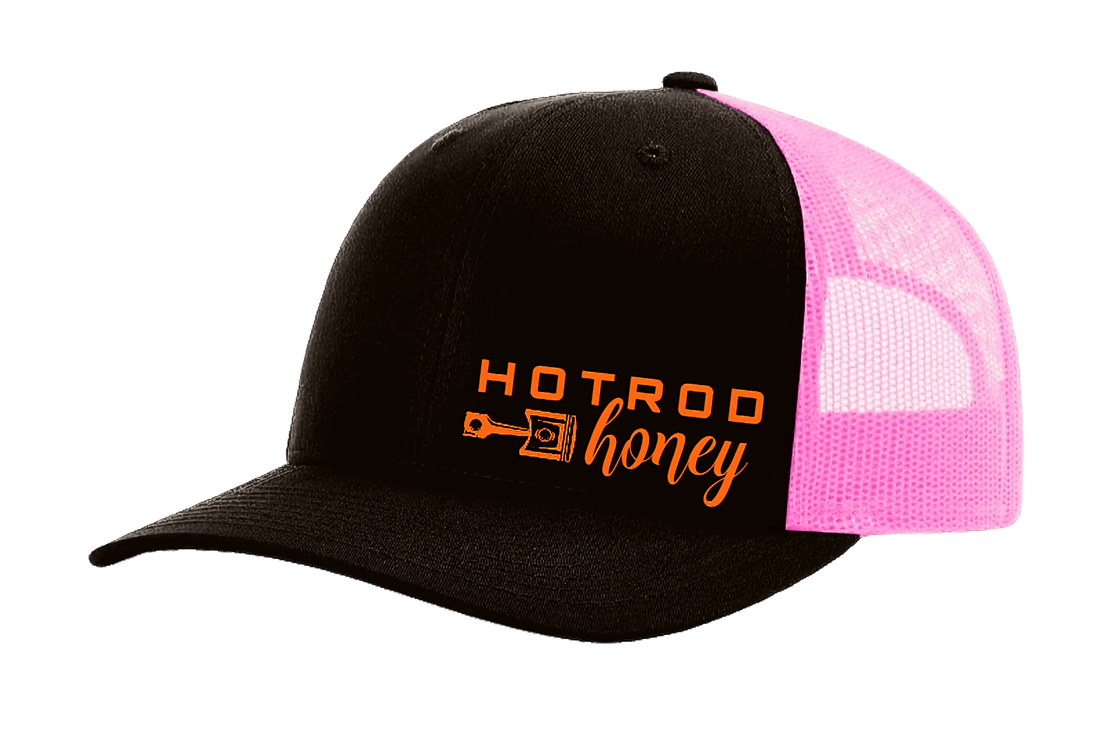 Hot Rod Honey Snapback Black/PinkMesh