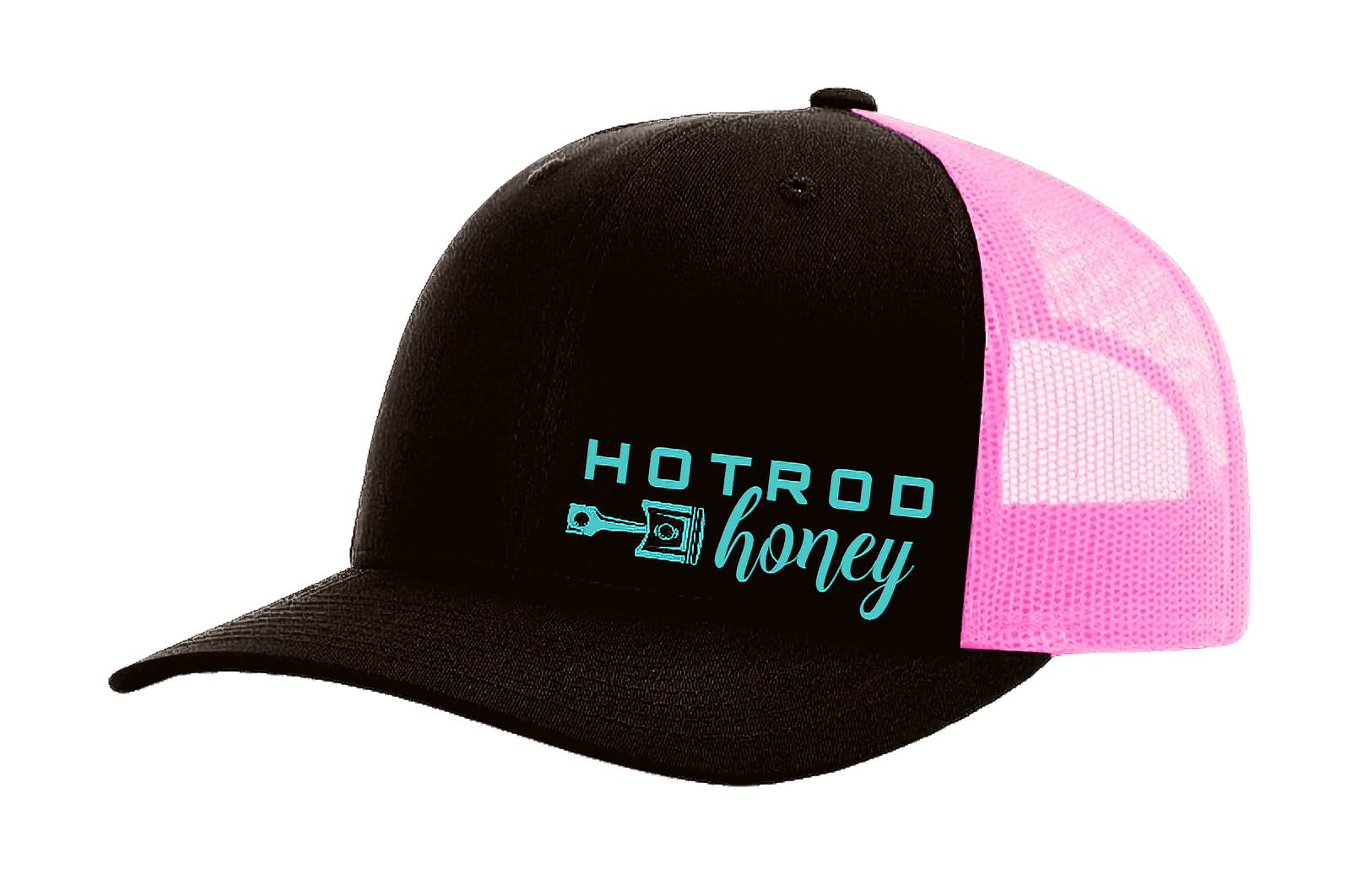 Hot Rod Honey Snapback Black/PinkMesh