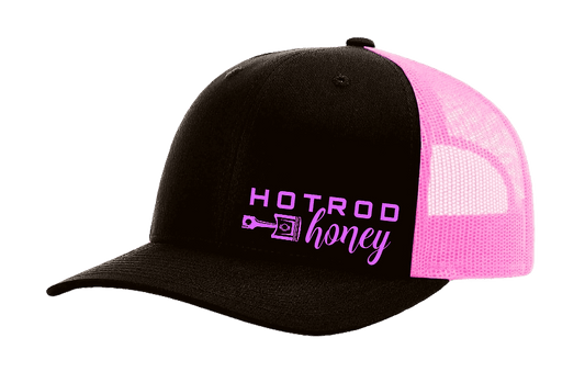 Hot Rod Honey Snapback Black/PinkMesh