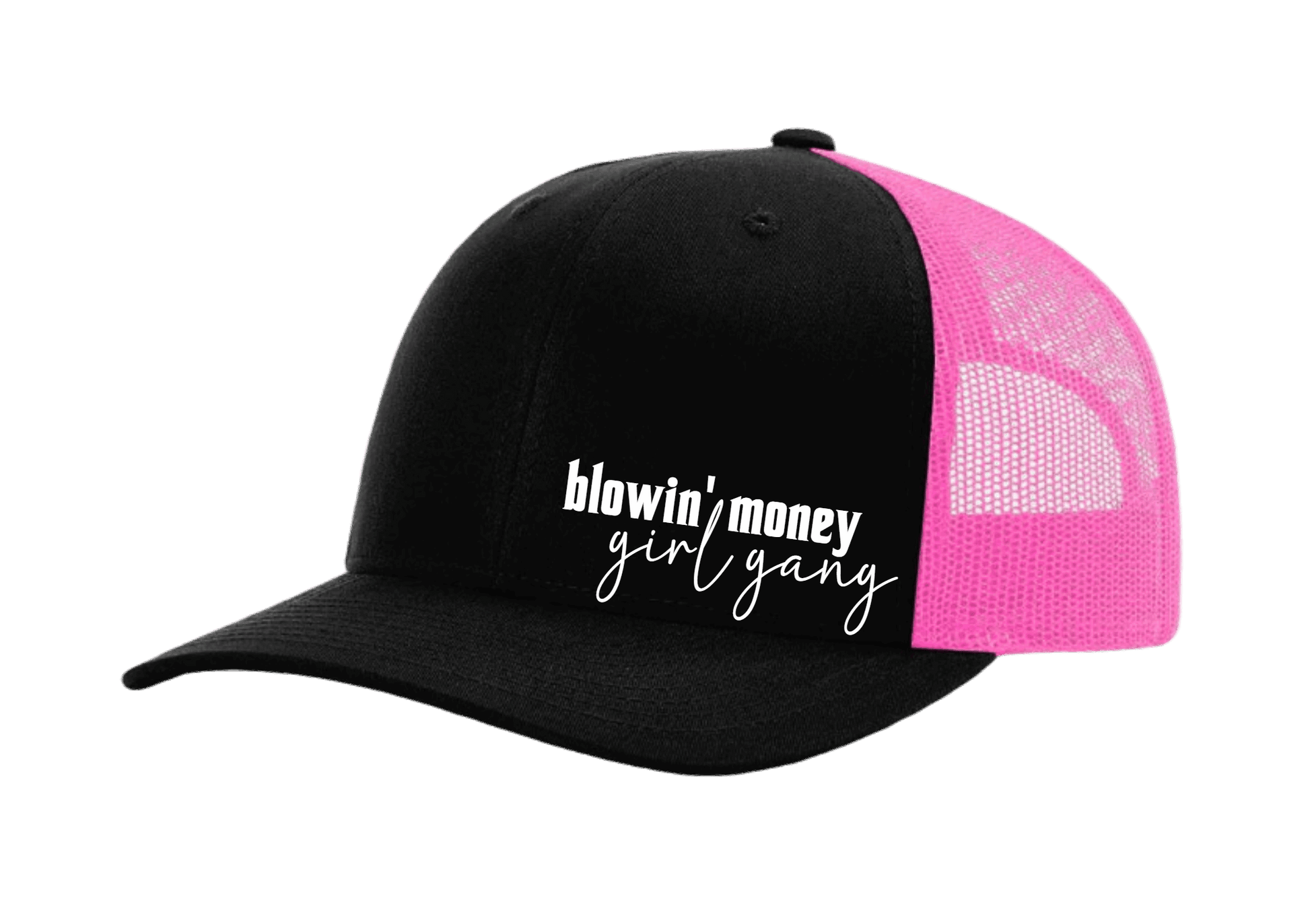 Girl Gang Snapback Black/PinkMesh