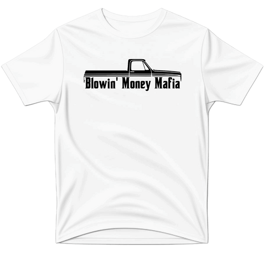 Side Truck Logo Tee - WHITE
