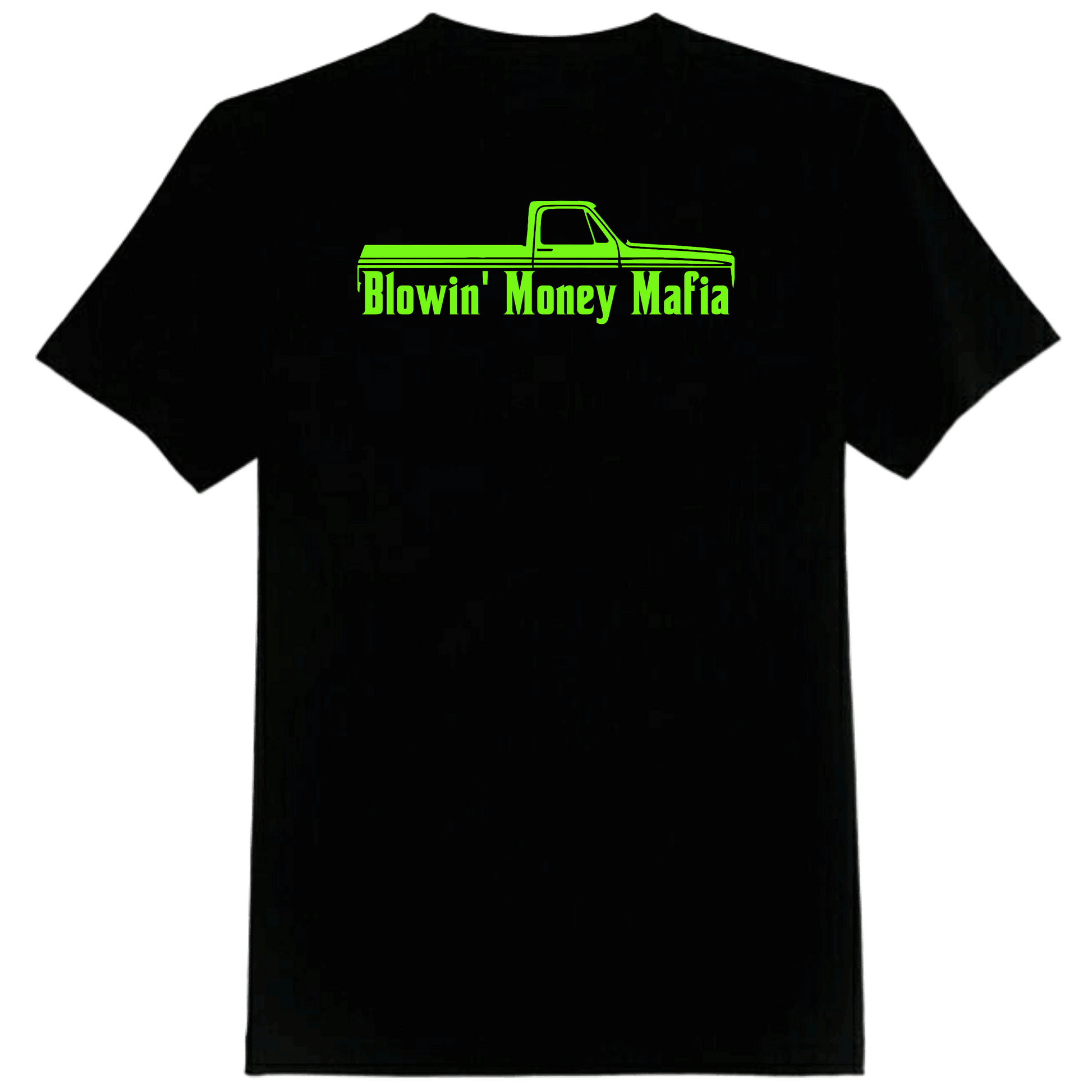 Side Truck Logo Tee - BLACK