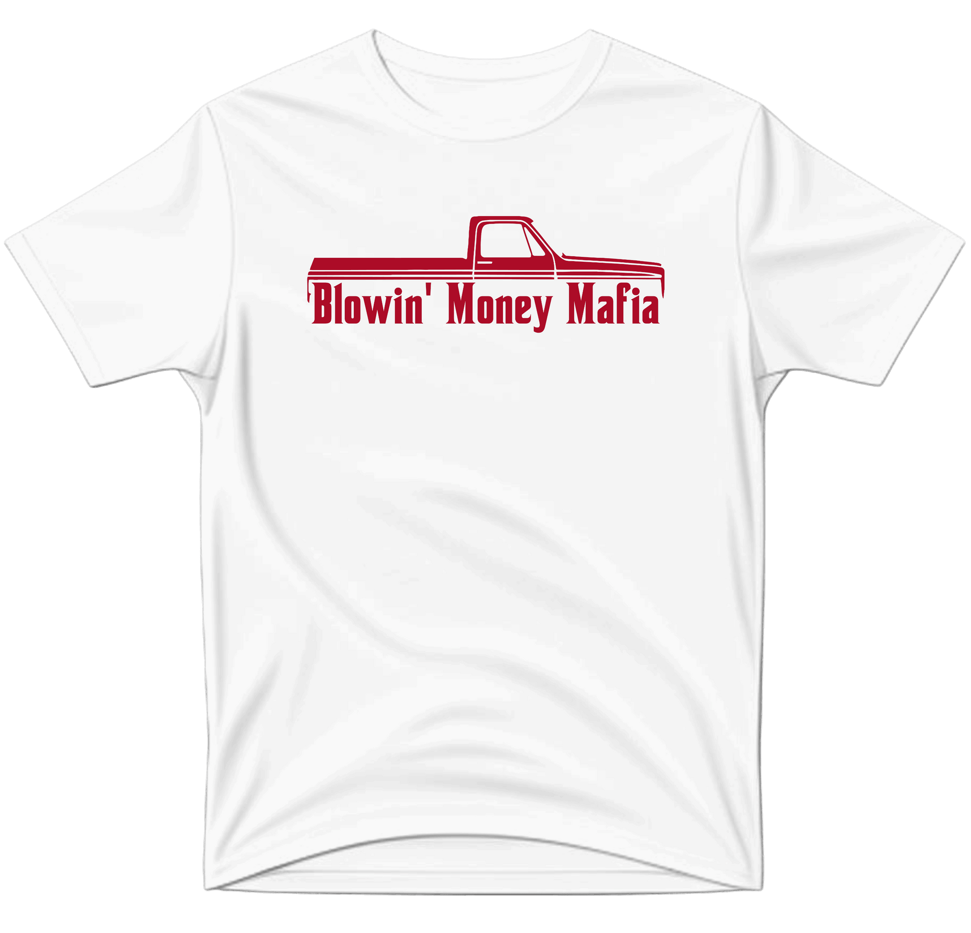 Side Truck Logo Tee - WHITE