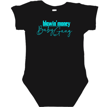 OG Baby Gang Black Onesie