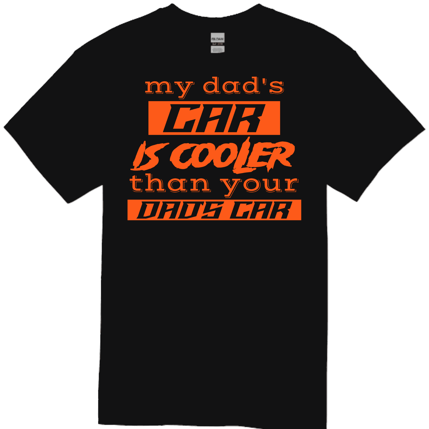 DAD'S CAR Black TODDLER/YOUTH Tee
