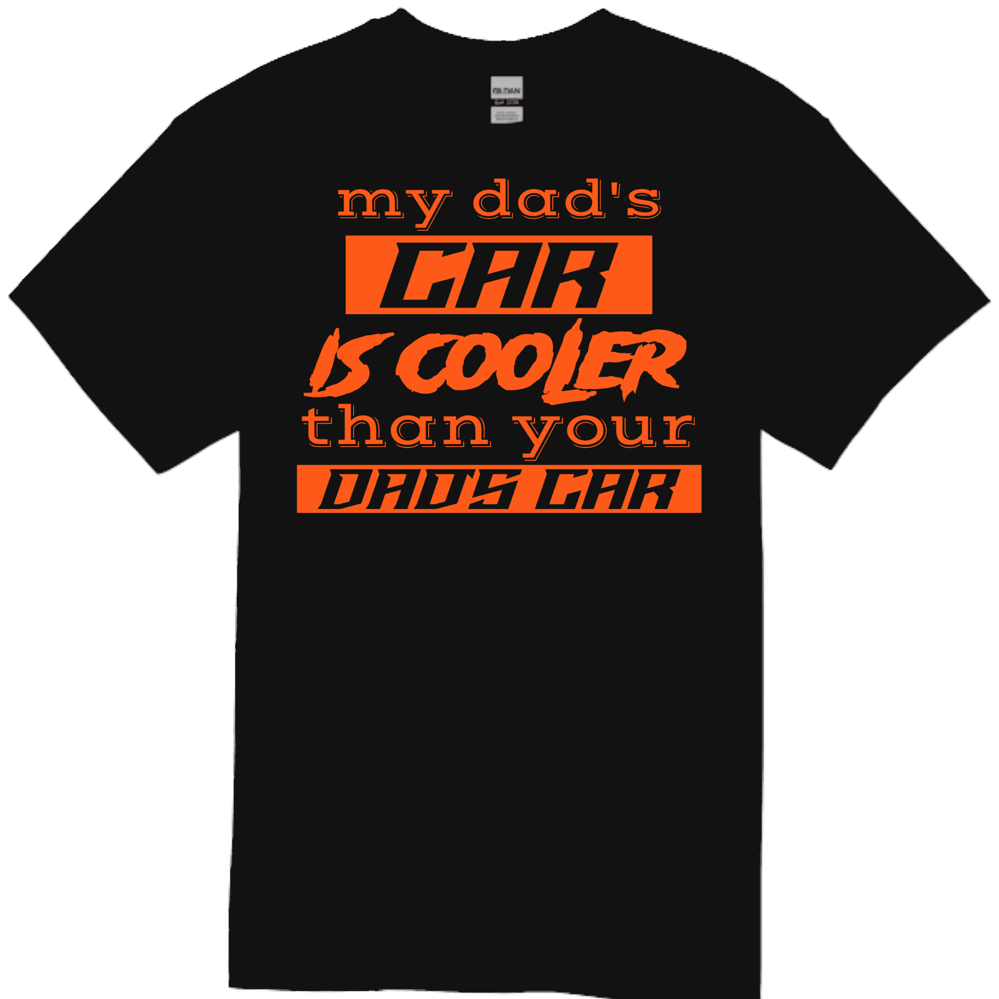 DAD'S CAR Black TODDLER/YOUTH Tee