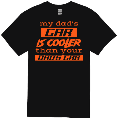 DAD'S CAR Black TODDLER/YOUTH Tee