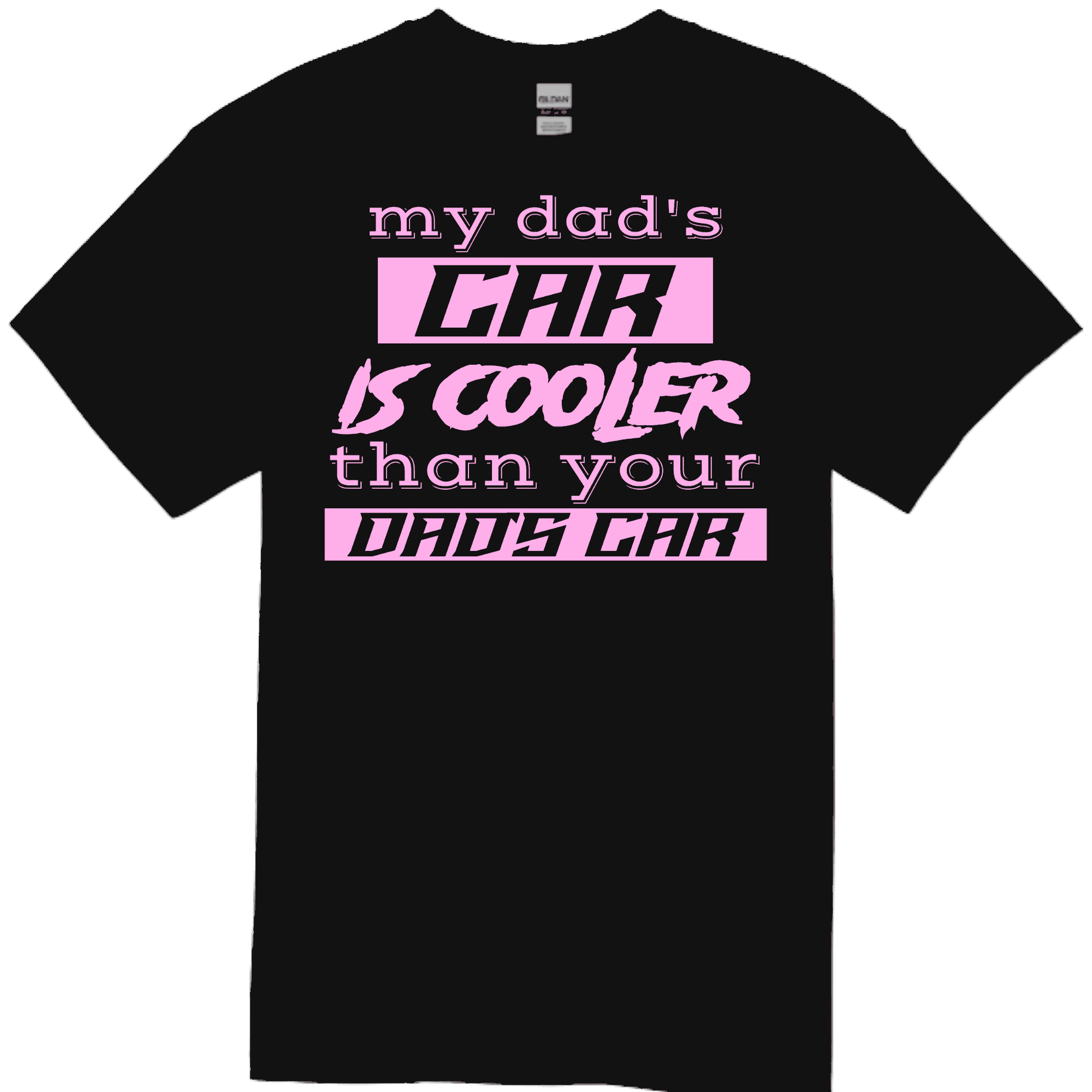 DAD'S CAR Black TODDLER/YOUTH Tee