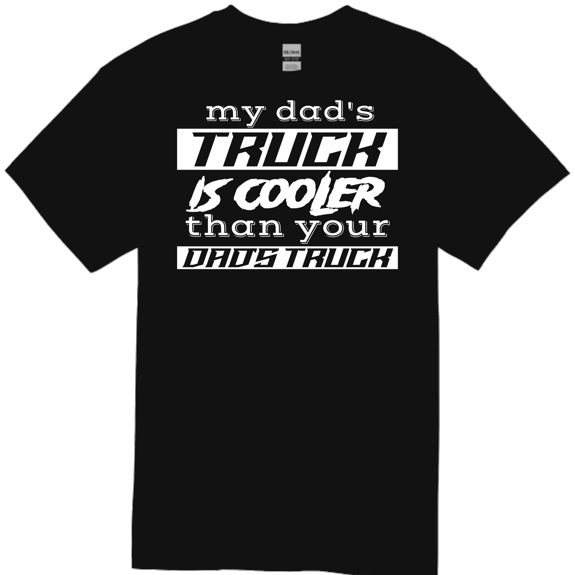 DAD'S TRUCK Black TODDLER/YOUTH Tee