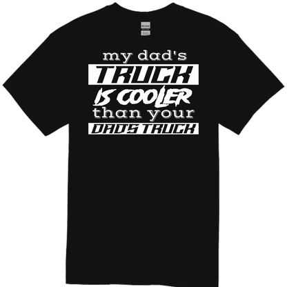 DAD'S TRUCK Black TODDLER/YOUTH Tee