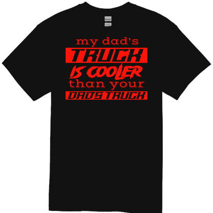 DAD'S TRUCK Black TODDLER/YOUTH Tee