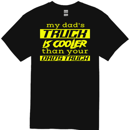 DAD'S TRUCK Black TODDLER/YOUTH Tee
