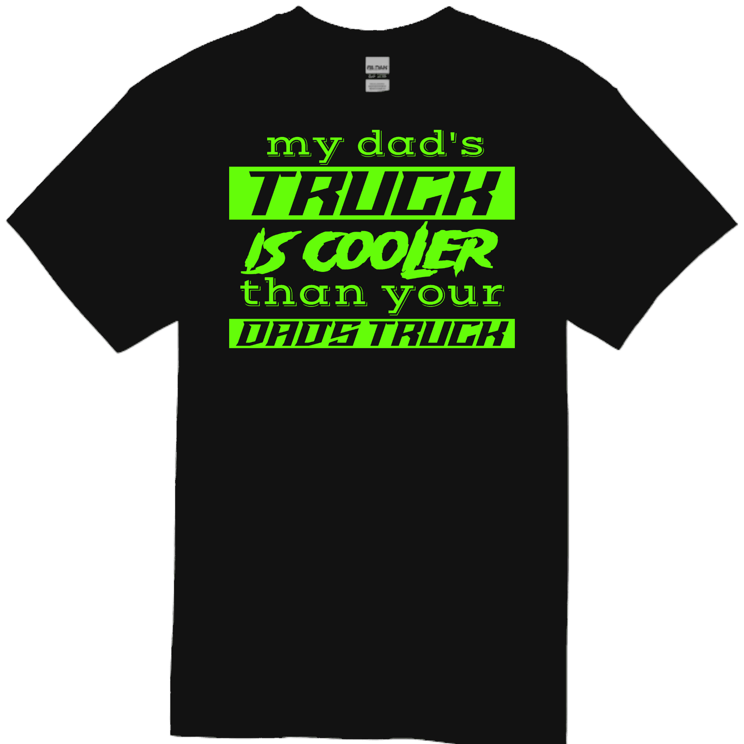 DAD'S TRUCK Black TODDLER/YOUTH Tee