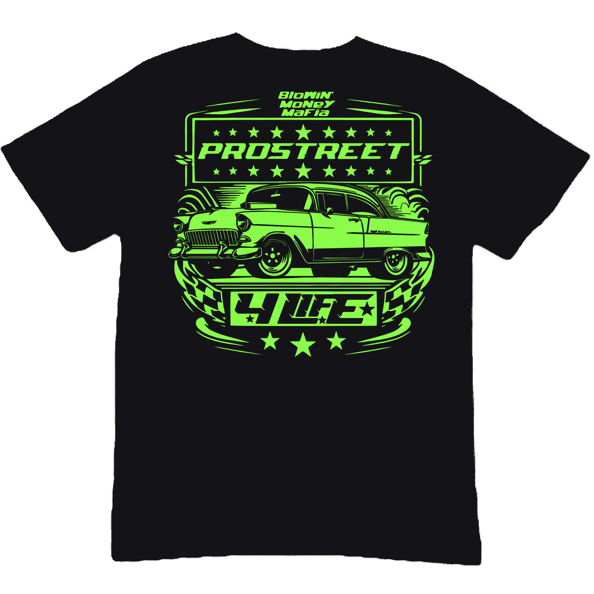 ST PADDY'S DAY - PROSTREET 4 LIFE TEE ft. 55 CHEVROLET